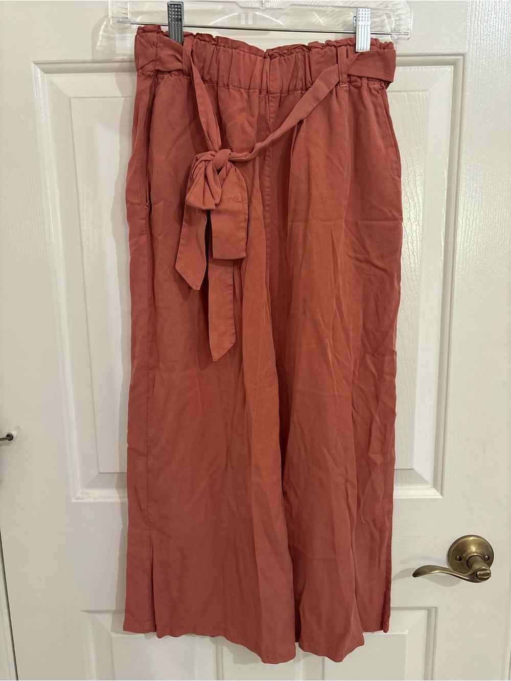 NWT Love Tree Crop Wide Leg Pants - Picture 2 of 5